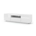 thumbnail image 6 of Homlando AURA 150 TV STAND / 59,06 in white matt / white gloss, 6 of 7