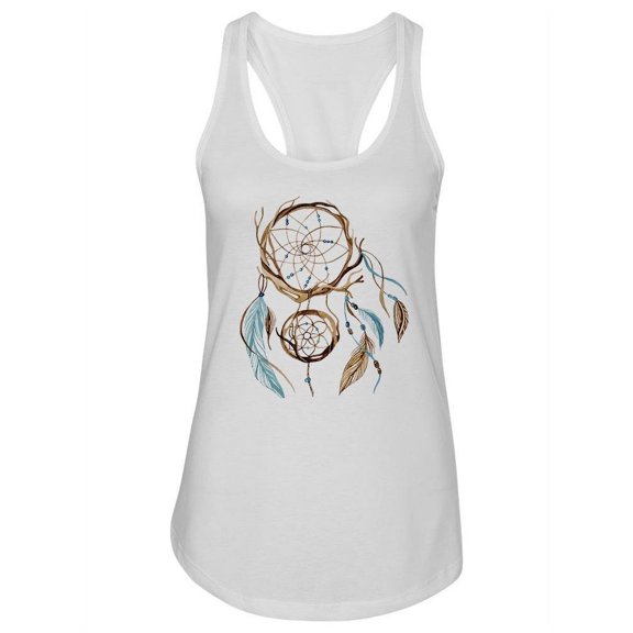 Dreamcatcher Watercolor. Tank Women -Image by Shutterstock, Female x-Small