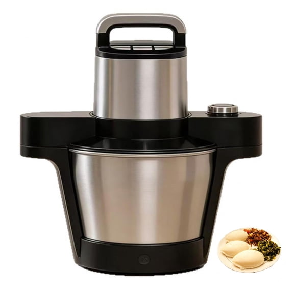 Food Processor, 1000W Electric Cooking And Pounding Machine, Large 6L Capacity For Yam, Banku, Amala,