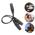 thumbnail image 2 of Miangastore Audio Output Cable Black 1Set 33.5x0.8in, 2 of 8