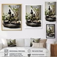 thumbnail image 4 of Designart "Toiletries Sumi Asian Painting I" Asian Floater Framed Canvas Print, 4 of 7