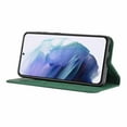 thumbnail image 4 of Feishell for Samsung Galaxy S21 Phone Case with Wrist Strap,for Women Men,Shockproof Protective Premium PU Leather Magnetic Closure Flip Kickstand Credit Card Slots Wallet Phone Case,Green, 4 of 11