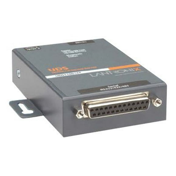 Lantronix UD1100IA2-01 Serveur de p-riph-riques industriels UDS1100-IAP 1 x s-rie DB-25 1 x serveur de p-riph-riques RJ-45 10-100Base-TX 10Mbps 100Mbps 230Kbps