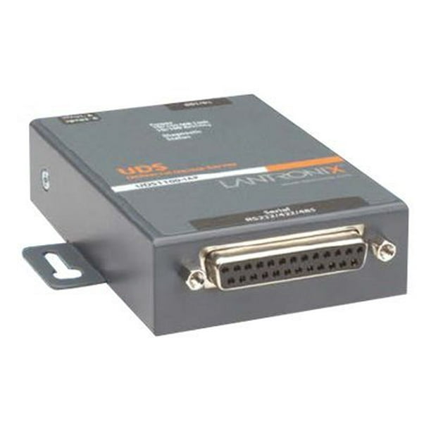 Lantronix Industrial Device Server UDS1100-IAP - Serveur de Périphériques - 100Mb LAN, RS-232, RS-422, RS-485