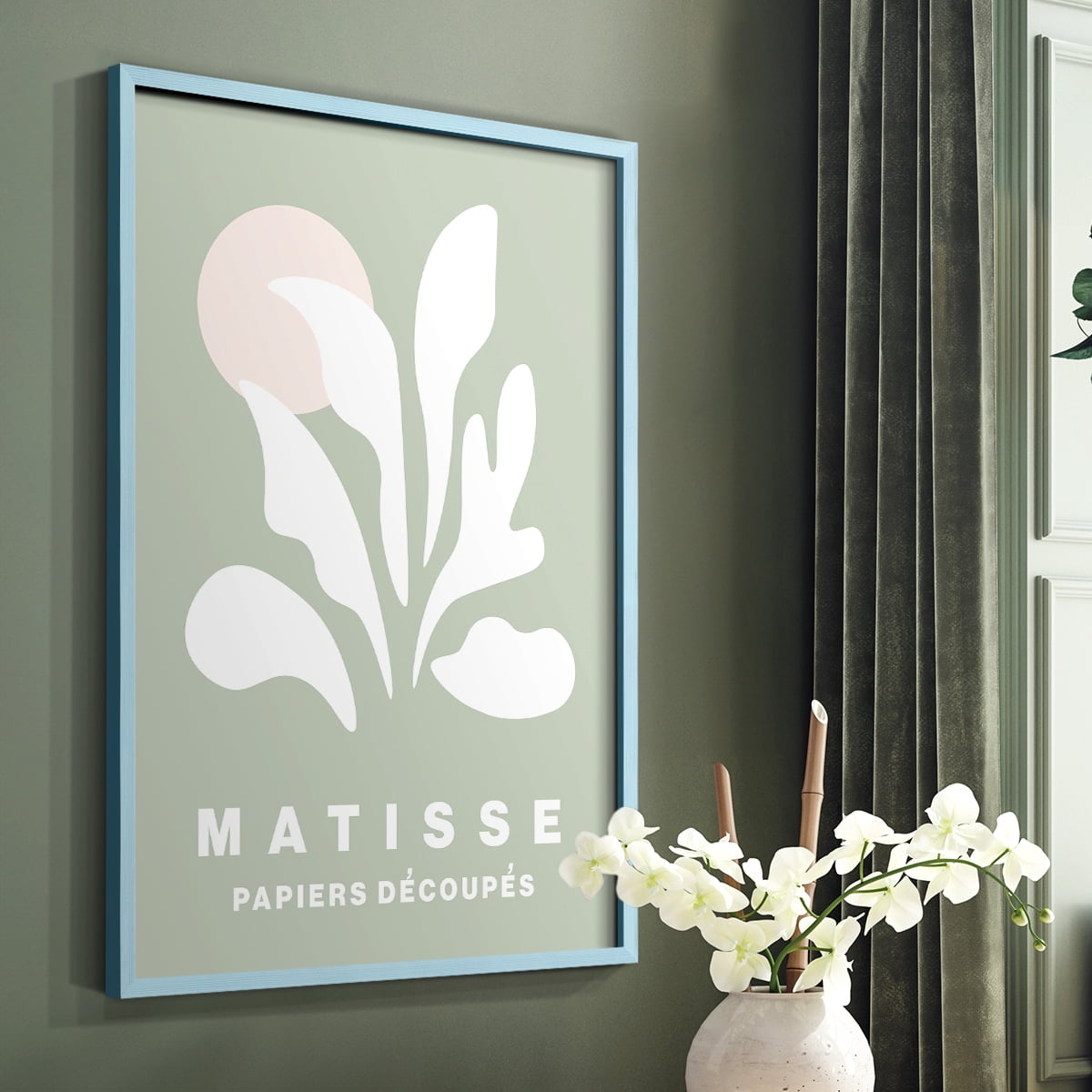 Matisse CCLXVIII in Solid Wood 11 x 14 Framed Print