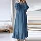 thumbnail image 1 of WILLBEST Vestidos para Mujer Abaya para Mujer, Vestido de Manga Larga, Ropa de Oración, Caftán Informal Mediana, 1 of 3