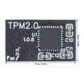 thumbnail image 5 of SPI Protective Module TPM2.0 14Pin Security Block Trust Platform Module For Computer Security Encryption Component, 5 of 8