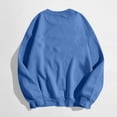 thumbnail image 7 of DORKASM Women's Halloween Costumes Crew Neck Lounge Funny Cute Pumpkin Sweatshirt Long Sleeve Plus Size Comfy 2026 Funny Print Pullover Fall Skeleton Costumes Blue M, 7 of 7