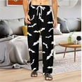 thumbnail image 5 of Halloween Pajama Pants Women Men Couples Halloweens Pjs Pants Unisex Funny Pajama Bottom Sleepwear for Party, 5 of 6