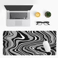 thumbnail image 3 of Abstract Fluid Mouse Pad Contour Computer Desk Pad Rubber Non-Slip Line Mouse Pad, 3 of 8