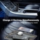 thumbnail image 5 of Cargador de teléfono de coche Avatcen, 65 W, 4 puertos USB C con voltímetro, 5 of 7