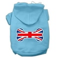 thumbnail image 6 of Pet, Dog  Cat Hoodie Screen Printed, "Bone Shaped Flag United Kingdom (Union Jack) Flag", 6 of 11