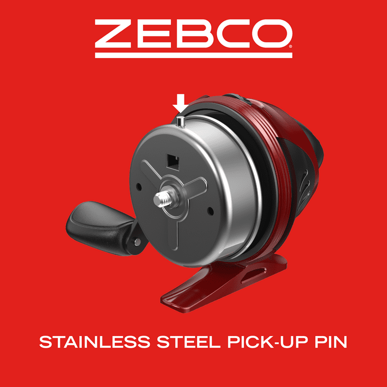 Zebco 202 Spincast Reel and Fishing Rod Combo, 5-Foot 6-Inch 2