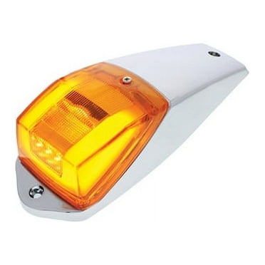 United Pacific 39972 Truck Cab Light 36 Led Square, Amber Led/Clear ...