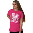 thumbnail image 4 of Betty Breast Cancer Get Your Pink On Women Plus Size Graphic Tee Tees Brisco Brands 2X, 4 of 5