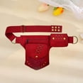 thumbnail image 2 of Riñonera para hombre, bandolera, riñonera ligera, riñonera de viaje, cuerpo cruzado Rojo Cola paquete de cintura, 2 of 8