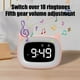 thumbnail image 3 of Reloj de Alarma Digital Reloj Electrónico Digital Led Pantalla de Pantalla, Reloj Electrónico 3D Pantalla de Pantalla Digital, Snooze Reloj de Alarma 12/24H Interruptor Pantalla de Temperatura, 3 of 6