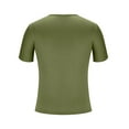 thumbnail image 4 of Chiccall Men's Plus Size Summer Tops Casual V Neck Short Sleeve Shirts Lightweight Quick Dry Vacation Beach Tee Shirts Blouse, 4 of 7
