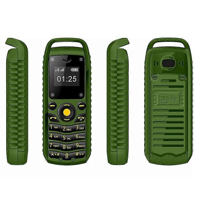B25 Dual-SIM Mini Bar Phone 0.66-inch Screen 2G GSM Mobile Phone