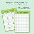 thumbnail image 2 of Multiplication Arrays Dry Erase Board Set - 5 Pack Visual Math Tool, 2 of 4