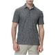 Besolor Men's Short Sleeve Golf Shirts Collared Button up Wicking Breathable Casual Athletic Workout Tops - image 2 of 7