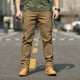 thumbnail image 3 of Pantalones tipo peto con cintura elástica para hombre: mezcla de poliéster suave, corte holgado para primavera/otoño, para actividades al aire libre/casual., 3 of 3