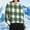 A01_Green, variant on Womens Jacquard Varsity Jackets Open Front Full-Zip Jackets Polar Soft Fleece Cardigan Relaxed Fit Blazer Comfy Fall Wind Resistant Windbreaker Sweater Jacket