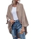 thumbnail image 1 of Gibobby Cárdigan para mujer Suéter de punto de manga larga para mujer cárdigan abierto con botones ropa exterior suelta(Caqui,CH), 1 of 5