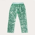thumbnail image 2 of THDHVS Girls Pants,Pants for Boys,Girls Sequin Performance Trousers with Elastic Waist for Dance and Casual Wear Comfortable Fits Stretch Fabric Green 4-5 Years, 2 of 4