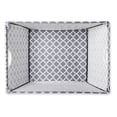 thumbnail image 3 of DII Polyester Bin Lattice Gray Trapezoid Large, 3 of 5