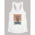 thumbnail image 3 of Crown Princess Yorkie. Racerback Tank Women -Carolee Vitaletti Designs, Female Small, 3 of 4