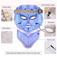 thumbnail image 4 of 7 colores Terapia de belleza Photon LED Mascarilla Ligera Cuidado de la piel Rejuvenecimiento Arrugas Eliminación de acné Cara Cuello Adepaton LL-1169, 4 of 8