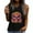 #10, variant on Busydd Tank Top for Women Sleeveless Round Neck Summer Tops Trendy Skull Print Graphic Tees Casual Comfy Loose Camisole Tops for Women 2XL