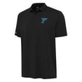 thumbnail image 2 of Men's Antigua Black St. Louis Blues Reprocess Polo, 2 of 3