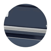 Titan Casket Andover Series Dark Blue 20-gauge steel 83.00 x 28.00 x 23.00 in Casket, Rectangular
