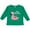 Kelly Green, variant on Inktastic Flamingo Merry Christmas Boys or Girls Long Sleeve Toddler T-Shirt