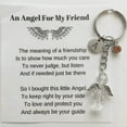 thumbnail image 2 of Angel Keychain Angel Card Keychain Will Be An Ideal Family, 2 of 7