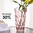 thumbnail image 4 of Jarrones de cristal CEMABT, irrompibles, vintage, transparentes, rosa, 1,5 kg, 4 of 7