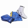 thumbnail image 4 of Men's and Women's Professional Boxing and Wrestling Shoes for All Seasons, High-Quality Handmade Combat Sneakers, Training Shoes for Youth in Schools, Mid-Top Shoes for Sanda and Combat Sports, 4 of 9
