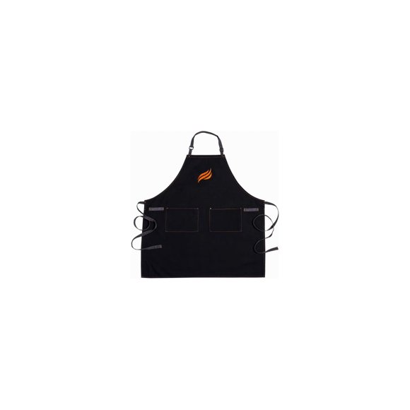 Delantal utilitario de algodón Blackstone 3047, negro