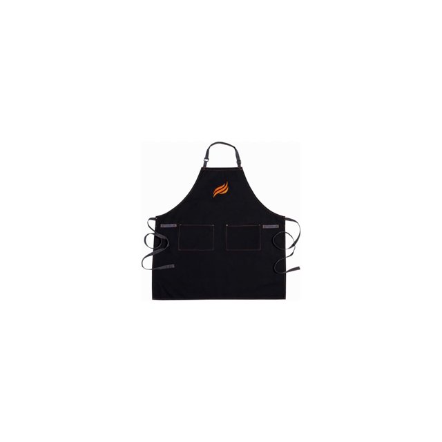 Delantal utilitario de algodón Blackstone 3047, negro