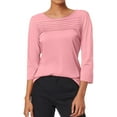 thumbnail image 1 of HUANBAI Trendy Plus Size Tops For Everyday Wear Loose Fit Comfortable Casual Design Perfect For Denim Jeans In Spring Summer And Fall, 1 of 4