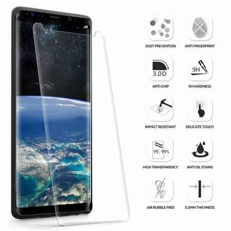 Samsung Galaxy Note 8 Full Cover (Clear) 3D Tempered Glass Screen