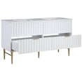 thumbnail image 3 of Meridian Furniture Modernist White Bathroom Vanity, 3 of 16