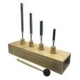 thumbnail image 3 of TISHITA 4 Pieces Testing Tuning Fork Yoga Tuner Forks for Classroom Use Repair Sound A, 3 of 8