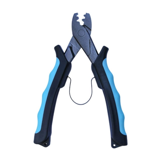 Aluminador de enrollamiento de pesca, herramienta de cableado de alambre con mango ergonómico, alicte de pesca, herramienta de primpática de mano