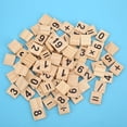 thumbnail image 3 of YLSHRF Wood Number Tiles, 200Pcs Wood Number Chip, For Home, 3 of 8