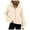 Beige, variant on UngA Women Zip Up Hoodie Drawstring Cute Hoodies Fall Jacket Oversized Casual Sweatshirts with Pocket Hoodies Women (Light Gray,L)