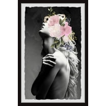 Parvez Taj Floral Blonde Framed Wall Art