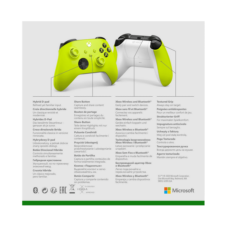 Microsoft - Electric Xbox Volt Wireless Controller